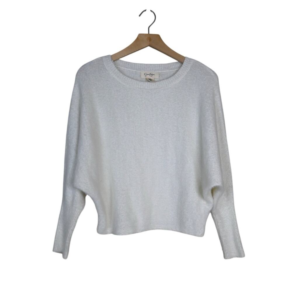 Jessica Simpson Women's XS Fuzzy Dolman Sleeve Sweater